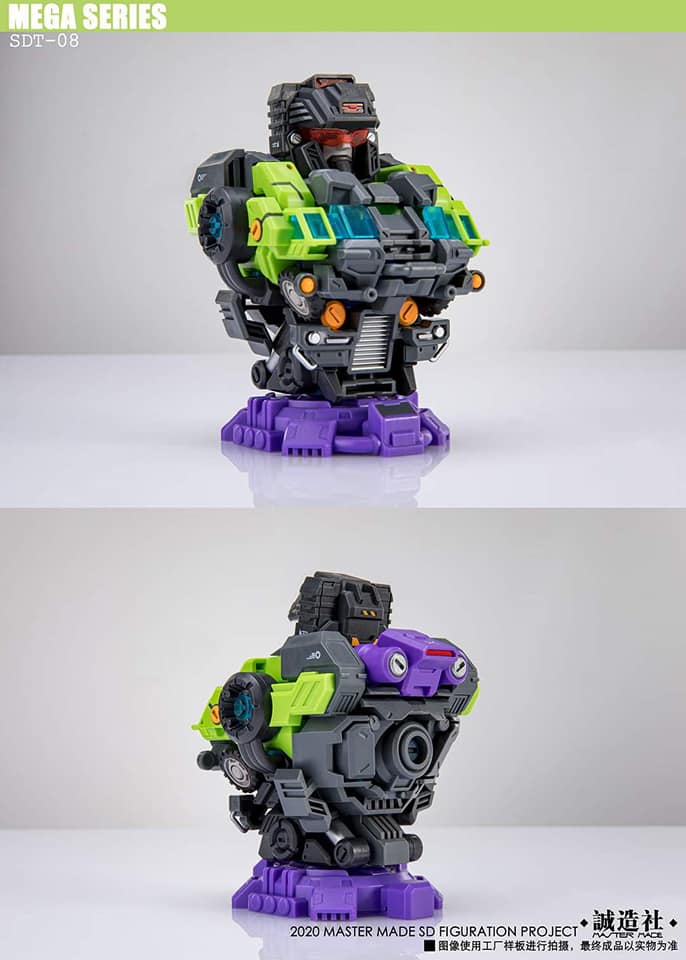 Master Made SDT-08 Destroyer Super Deformed Demolisher